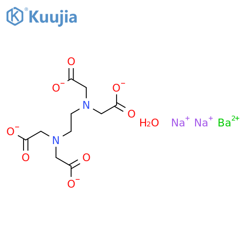 Ethylenediaminetetraacetic Acid Disodium Barium Salt structure