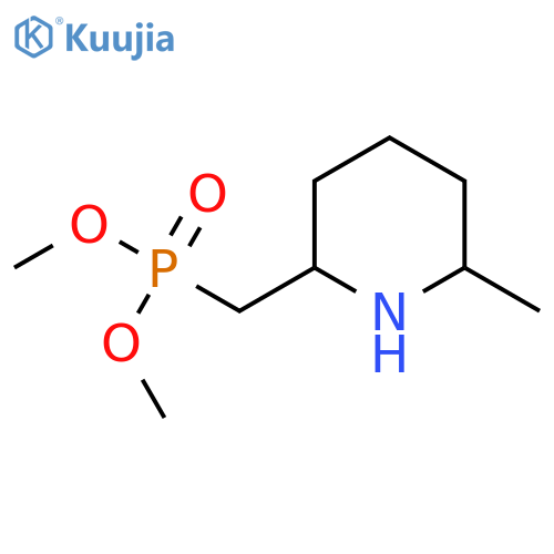 Dimethyl [(6-methylpiperidin-2-yl)methyl]phosphonate structure