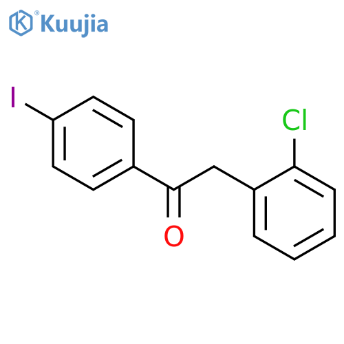 2-(2-Chlorophenyl)-4'-iodoacetophenone structure