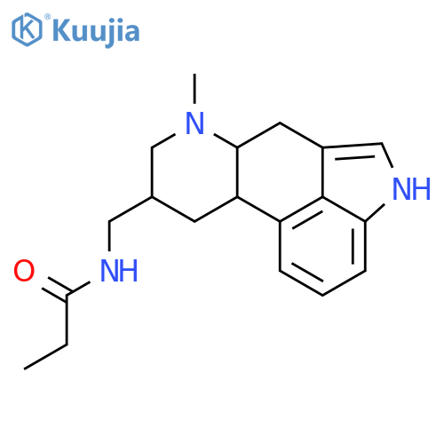 N-{[(8beta)-6-methylergolin-8-yl]methyl}propanamide structure