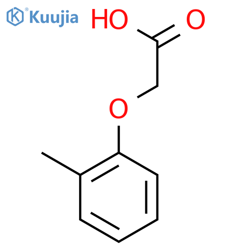 2-(2-Methylphenoxy)acetic acid structure
