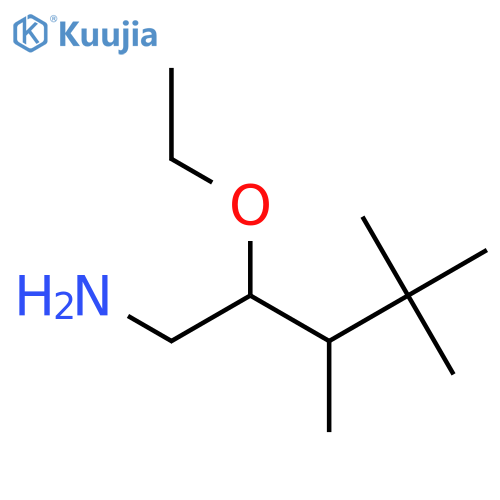 2-ethoxy-3,4,4-trimethylpentan-1-amine structure