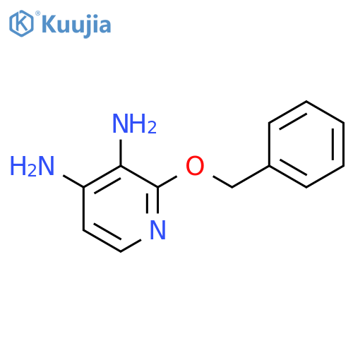 2-(Benzyloxy)pyridine-3,4-diamine structure