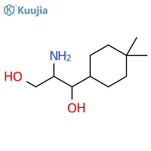 1,3-Propanediol, 2-amino-1-(4,4-dimethylcyclohexyl)- structure