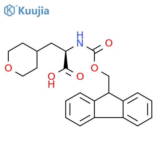 Fmoc-D-Ala(tetrahydropyran-4-yl)-OH structure