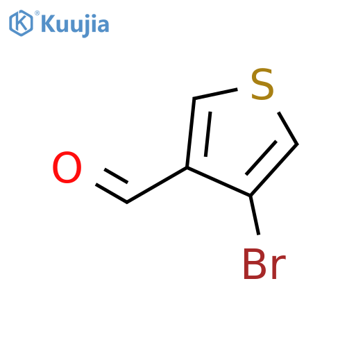 4-Bromo-3-thiophenecarbaldehyde structure