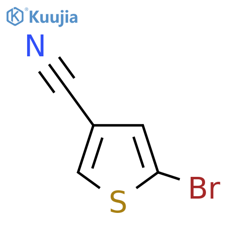5-Bromothiophene-3-carbonitrile structure