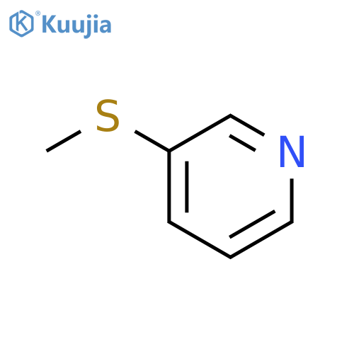 3-(methylsulfanyl)pyridine structure