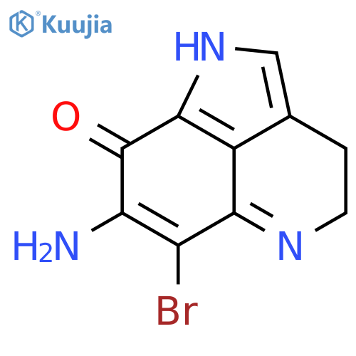 Makaluvamine A; 6-Bromo, N1-de-Me structure