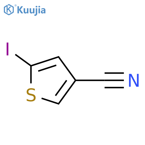 5-Iodothiophene-3-carbonitrile structure