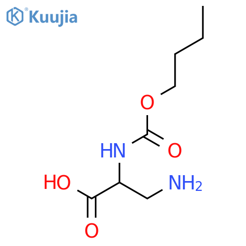 N-Butyloxycarbonyl-DAP-OH structure