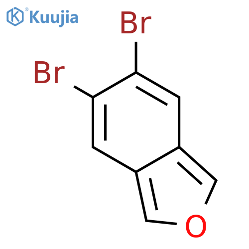 Isobenzofuran, 5,6-dibromo- structure