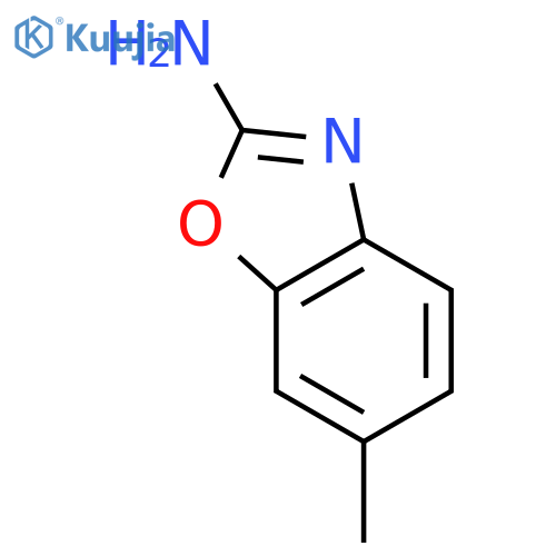 6-methyl-1,3-benzoxazol-2-amine structure