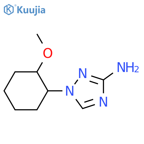 1-(2-Methoxycyclohexyl)-1H-1,2,4-triazol-3-amine structure
