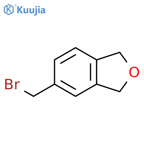 5-(bromomethyl)-1,3-dihydro-2-benzofuran structure