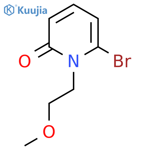 6-Bromo-1-(2-methoxyethyl)-1,2-dihydropyridin-2-one structure