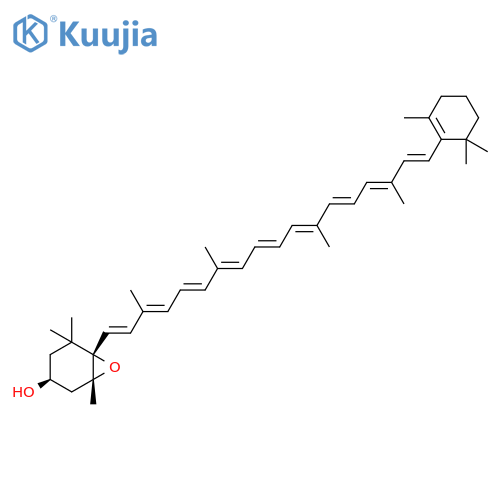 (3S,5R,6S)-beta-cryptoxanthin 5,6-epoxide structure
