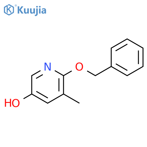 6-(benzyloxy)-5-methylpyridin-3-ol structure