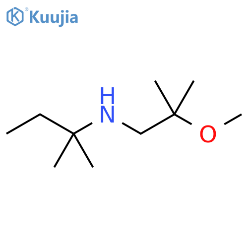 2-Butanamine, N-(2-methoxy-2-methylpropyl)-2-methyl- structure