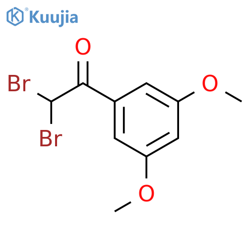 Ethanone, 2,2-dibromo-1-(3,5-dimethoxyphenyl)- structure
