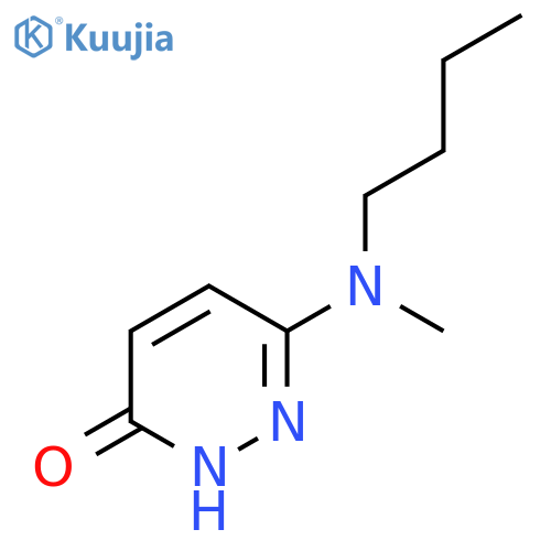 6-(Butyl(methyl)amino)pyridazin-3-ol structure