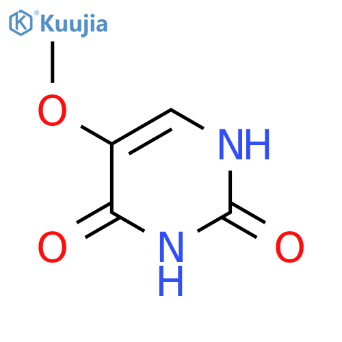 5-Methoxypyrimidine-2,4-diol structure