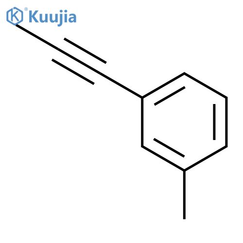 Benzene,1-methyl-3-(1-propyn-1-yl)- structure