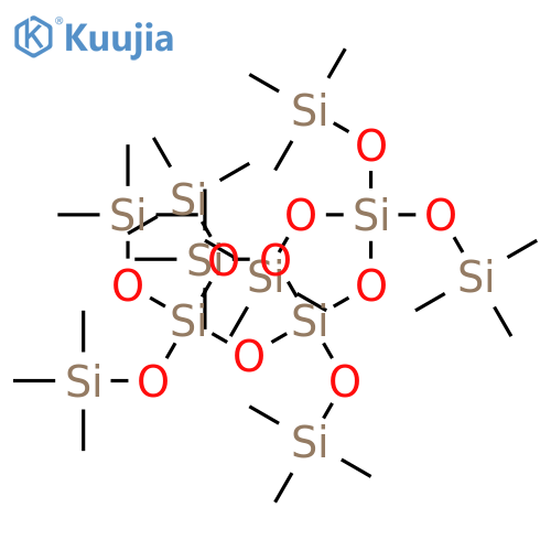 Pentasiloxane,1,1,1,9,9,9-hexamethyl-3,3,5,5,7,7-hexakis[(trimethylsilyl)oxy]- structure
