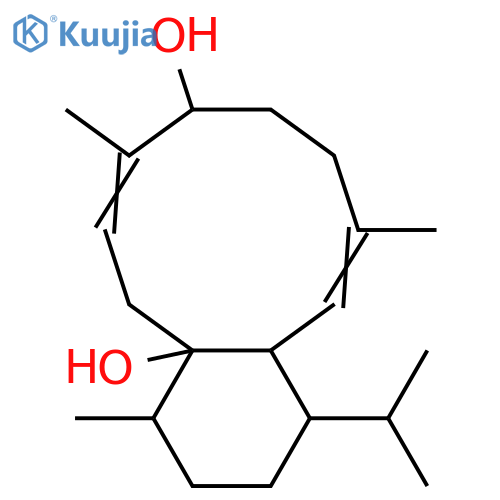 7,12-Eunicelladiene-5,9-diol; (1β,4α,5α,7Z,9α,12Z,14β)-form structure