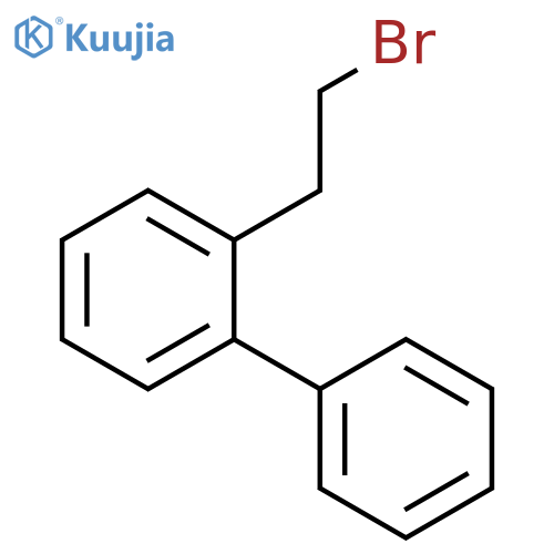 1,1'-Biphenyl, 2-(2-bromoethyl)- structure
