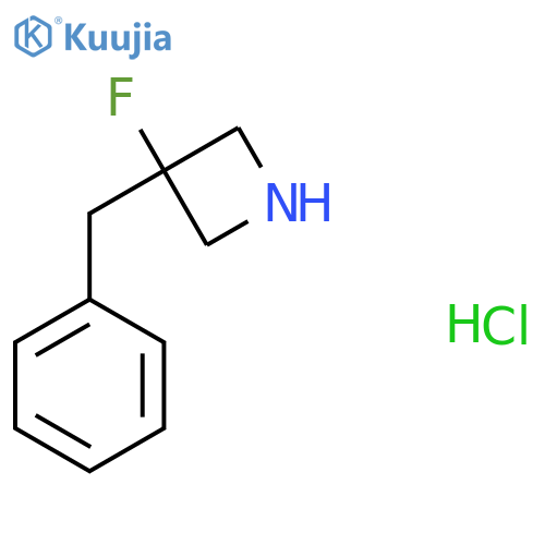 3-Benzyl-3-fluoroazetidine hydrochloride structure