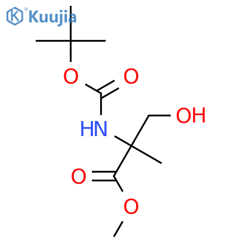 N-Boc-a-methyl-D-serine Methyl Ester structure