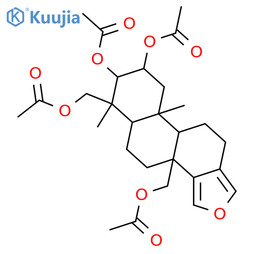 13(16),14-Spongiadiene-2,3,17,19-tetrol; (2β,3β)-form, Tetra-Ac structure
