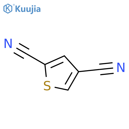 2,4-Thiophenedicarbonitrile structure
