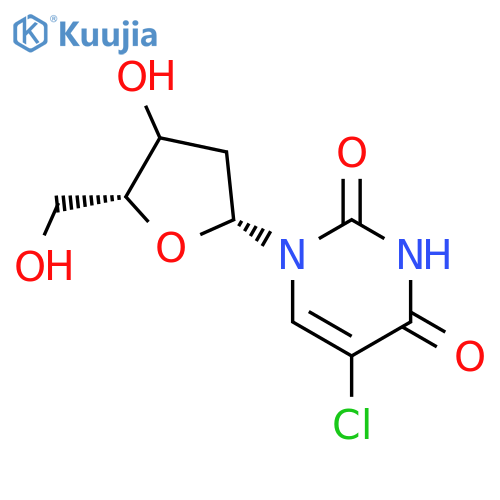 3’-epi-5-Chloro-2'-deoxyuridine structure