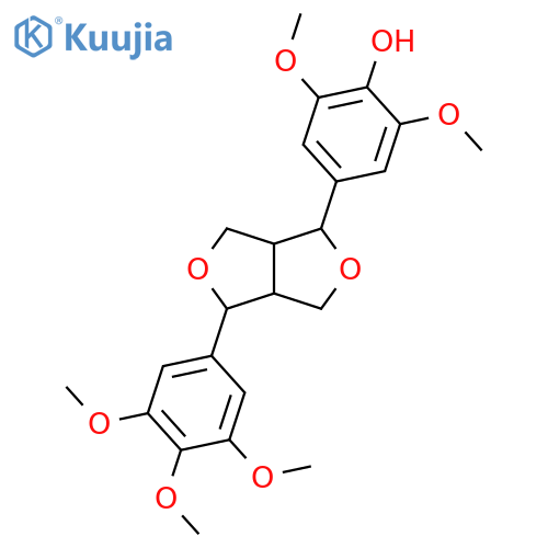 7,9':7',9-Diepoxy-8,8'-lignan-3,3',4,4',5,5'-hexol; (7R,7'S,8R,8'R)-form, 3,3',4',5,5'-Penta-Me ether structure