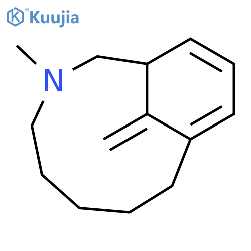 3-Azabicyclo[7.3.1]trideca-9,11-diene, 3-methyl-13-methylene- structure