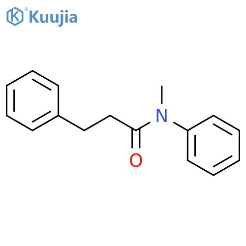 N-methyl-N,3-diphenylpropanamide structure