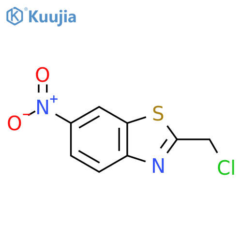 2-Chloromethyl-6-nitrobenzo[d]thiazole structure