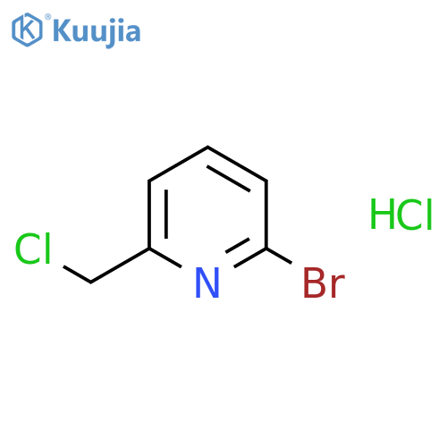 2-bromo-6-(chloromethyl)pyridine hydrochloride structure