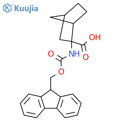 Fmoc-2-aminobicyclo2.2.1heptane-2-carboxylic Acid (mixture of isomers) structure