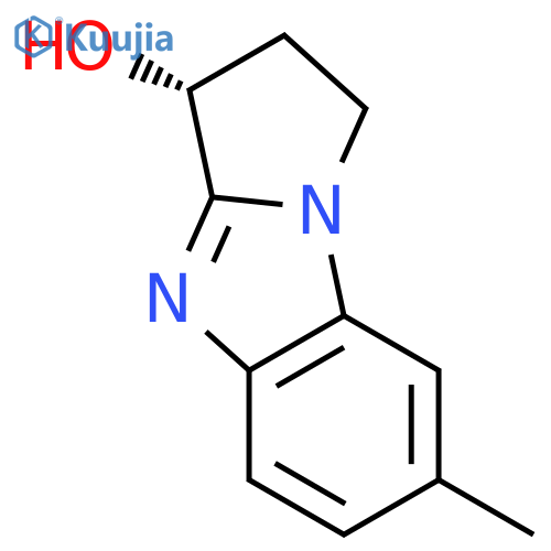 1H-Pyrrolo[1,2-a]benzimidazol-3-ol,2,3-dihydro-7-methyl-, (3R)- structure