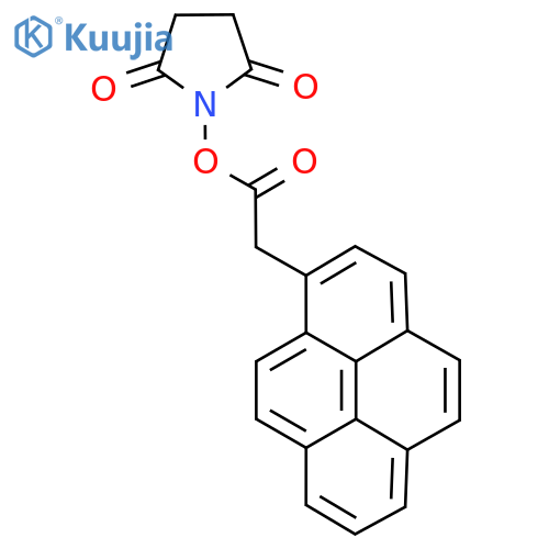 Pyrene-6-acetic acid 2,5-dioxo-1-pyrrolidinyl ester structure