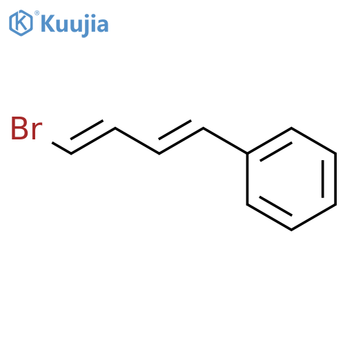 Benzene, [(1E,3E)-4-bromo-1,3-butadienyl]- structure