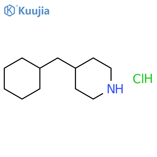4-(cyclohexylmethyl)piperidine hydrochloride structure