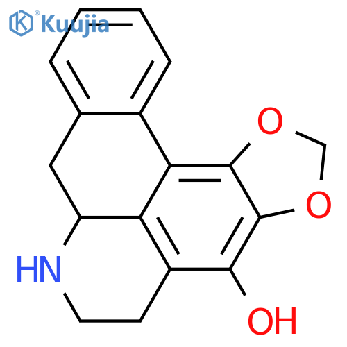 5H-Benzo[g]-1,3-benzodioxolo[6,5,4-de]quinolin-4-ol,6,7,7a,8-tetrahydro-, (+)- (9CI) structure
