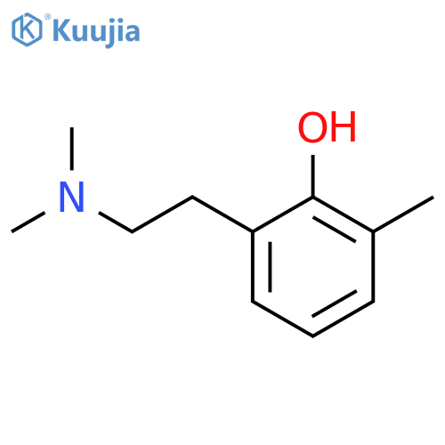 2-2-(dimethylamino)ethyl-6-methylphenol structure