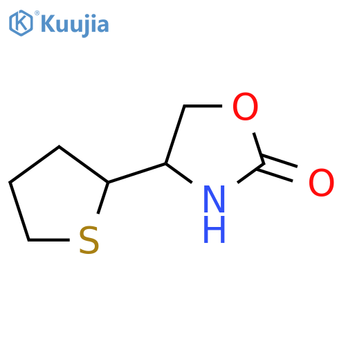 4-(Thiolan-2-yl)-1,3-oxazolidin-2-one structure