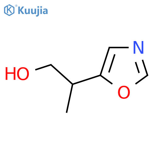 2-(1,3-Oxazol-5-yl)propan-1-ol structure