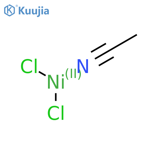 Acetonitrile;dichloronickel structure